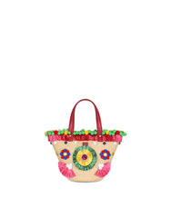 WOVEN RAFFIA COFFA BAG