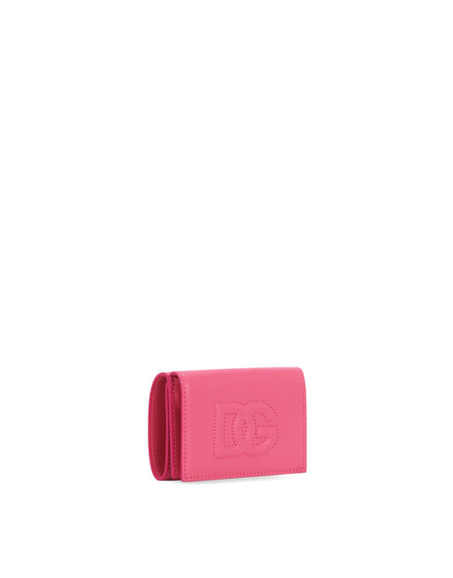 DG LOGO FRENCH FLAP WALLET