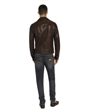 SLIM-FIT STRETCH DENIM JEANS