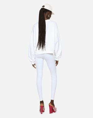 JERSEY SWEATSHIRT WITH DG PATCH