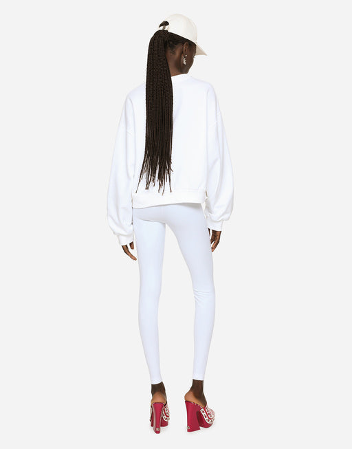 JERSEY SWEATSHIRT WITH DG PATCH