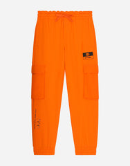 JERSEY CARGO-STYLE JOGGING PANTS