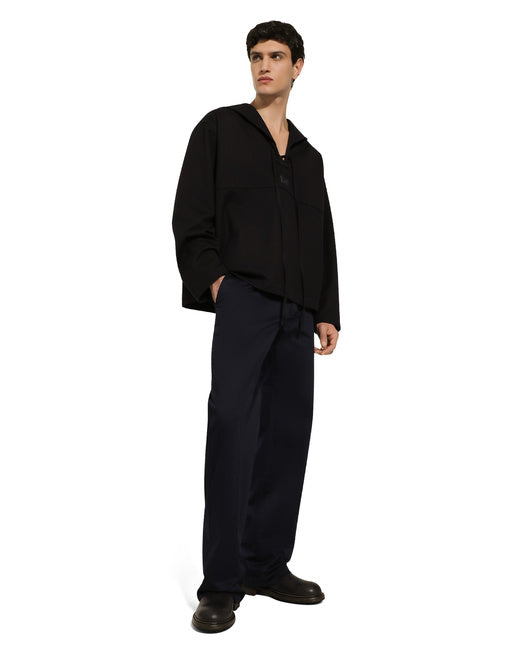 SAILOR-STYLE CAPE BLOUSE WITH TAG