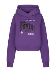 LONG-SLEEVED COTTON JERSEY HOODIE DGVIB3