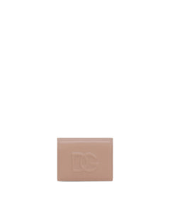 DG LOGO FRENCH FLAP WALLET