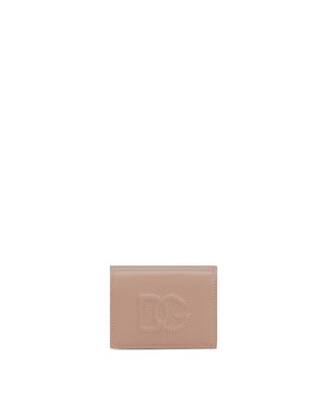 DG LOGO FRENCH FLAP WALLET