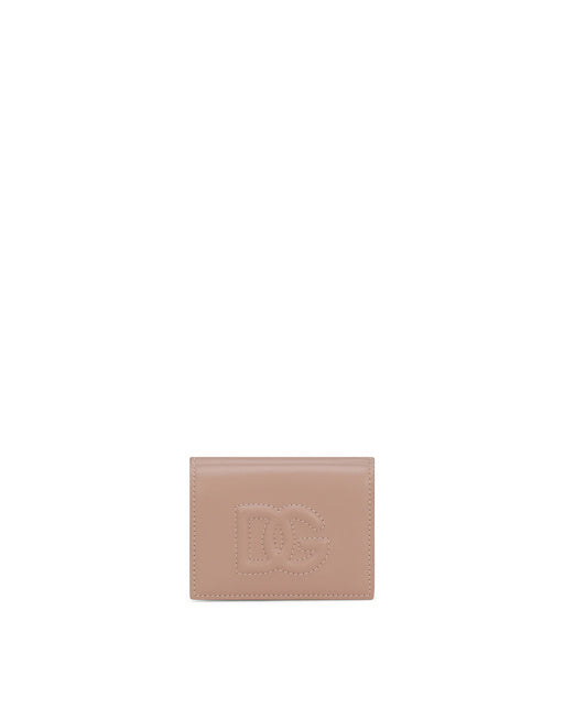 DG LOGO FRENCH FLAP WALLET