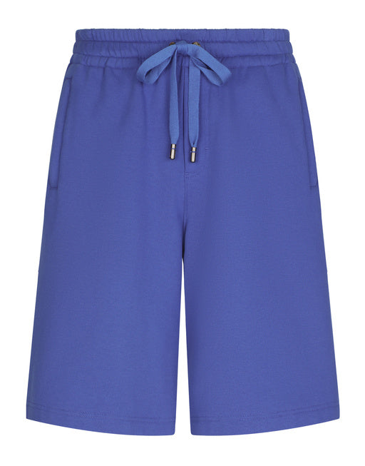 JERSEY JOGGING SHORTS WITH DG EMBROIDERY