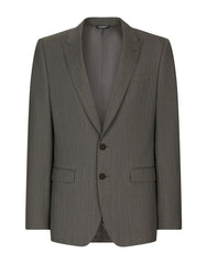 SINGLE-BREASTED STRETCH WOOL MARTINI-FIT SUIT