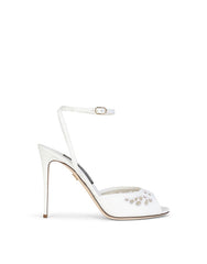 EMBROIDERED NAPPA LEATHER SANDALS