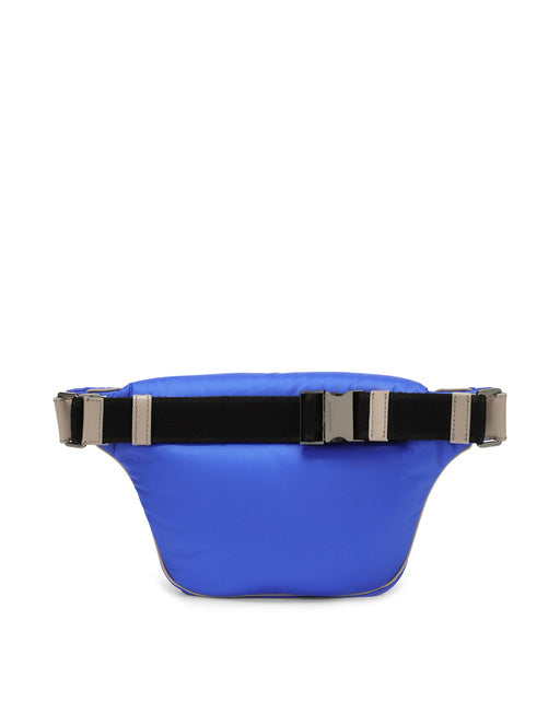 NYLON SICILY BELT BAG WITH BRANDED PLATE