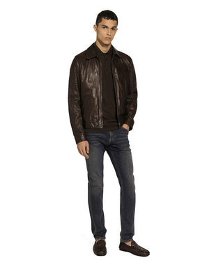 SLIM-FIT STRETCH DENIM JEANS