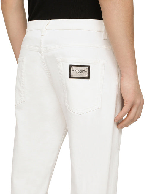 STRETCH DENIM LOOSE JEANS