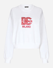 JERSEY SWEATSHIRT WITH DG PATCH