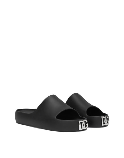 BEACHWEAR SLIDERS WITH DG LOGO