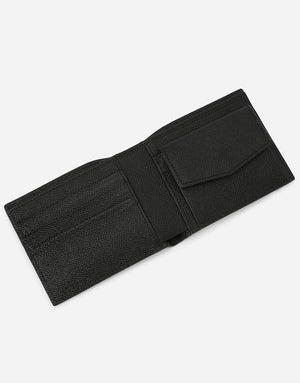 CALFSKIN WALLET WITH COIN POCKET AND ALL-OVER DG PRINT