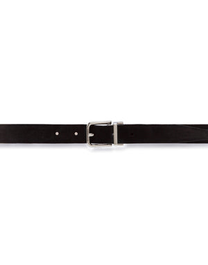 SOLID-COLOURED SUEDE BELT