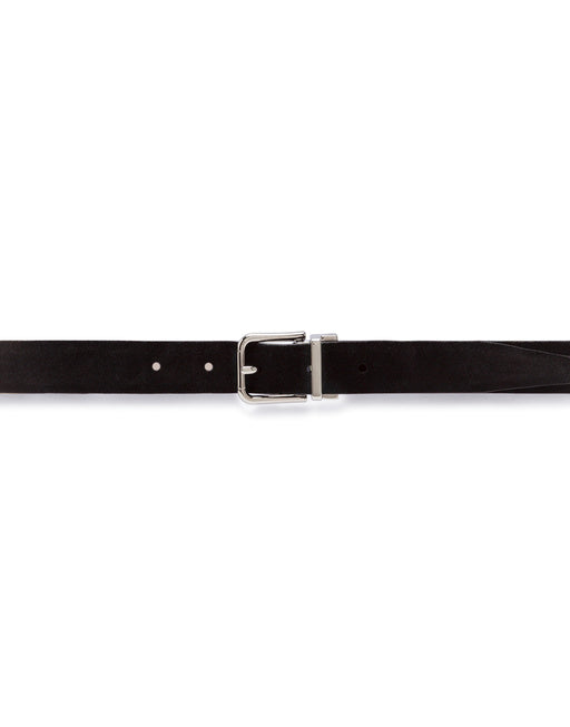 SOLID-COLOURED SUEDE BELT