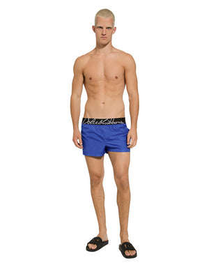 SHORT SWIM TRUNKS WITH DOLCE&GABBANA LOGO