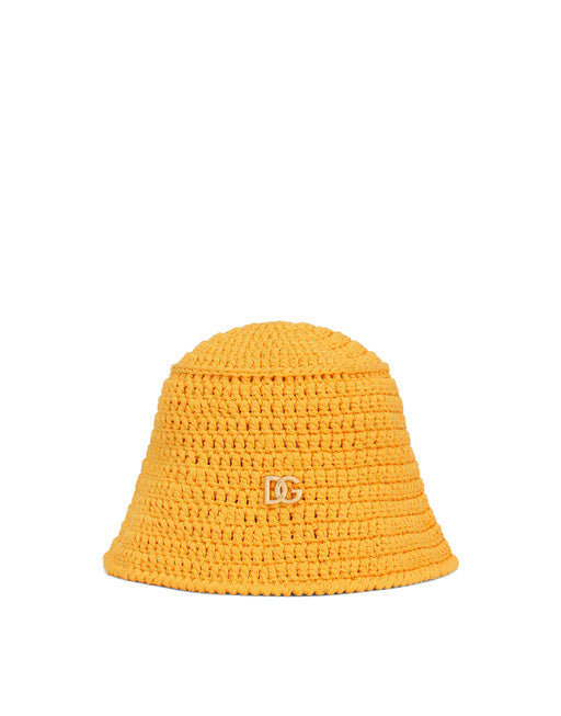 CROCHET HAT WITH DG LOGO