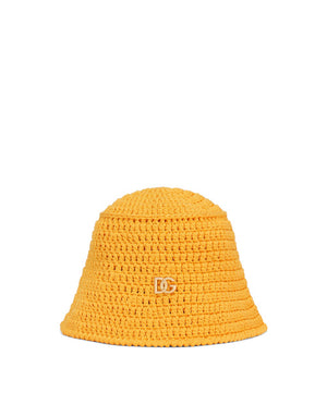 CROCHET HAT WITH DG LOGO