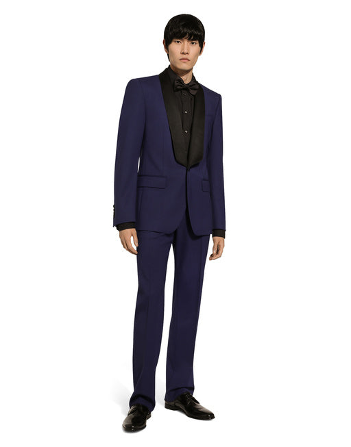 TAILORED STRETCH WOOL PANTS