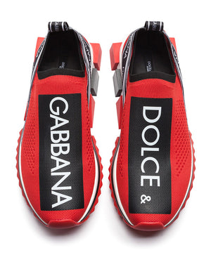 STRETCH MESH SORRENTO SNEAKERS WITH LOGO