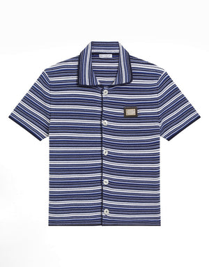 KNIT HONEYCOMB SHIRT