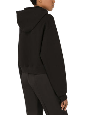 JERSEY HOODIE WITH DG PRINT