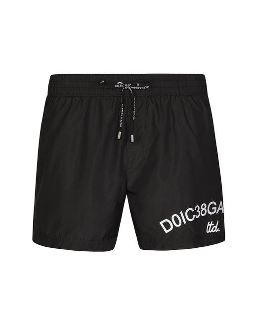 SHORT SWIM TRUNKS WITH DOLCE&GABBANA LOGO