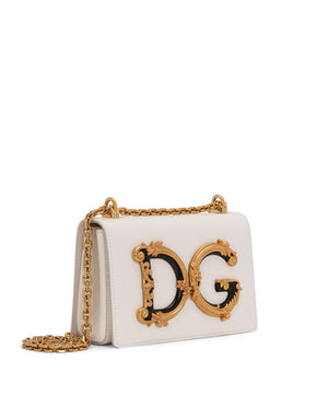 NAPPA LEATHER DG GIRLS SHOULDER BAG