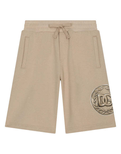 COIN-PRINT BASKET SHORTS
