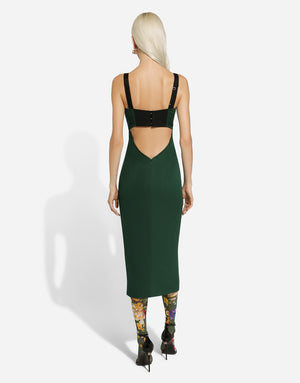 CHARMEUSE CORSET DRESS