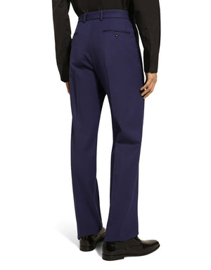 TAILORED STRETCH WOOL PANTS