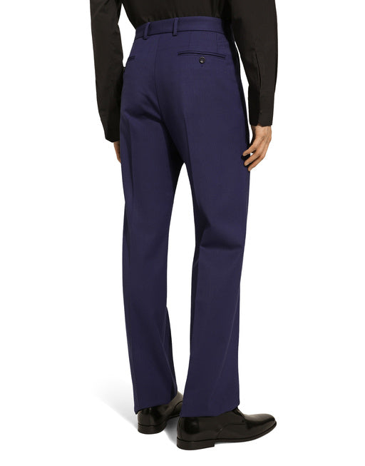TAILORED STRETCH WOOL PANTS