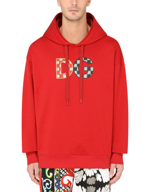 JERSEY SWEATSHIRT WITH DG PATCH