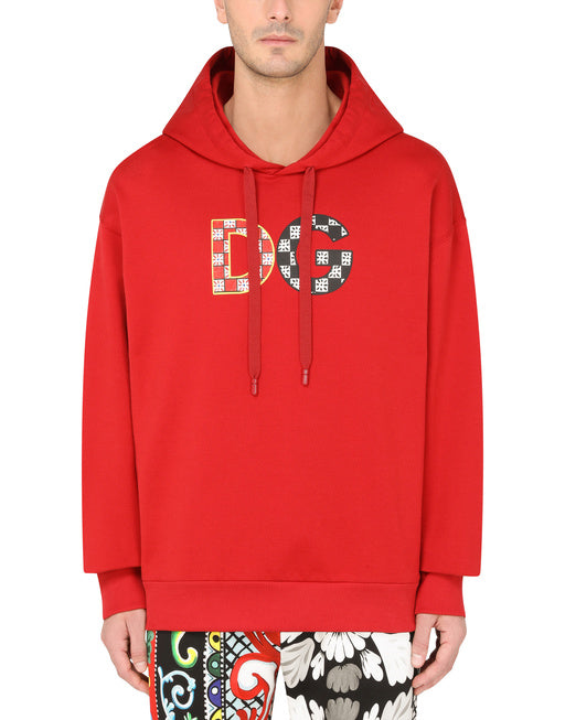 JERSEY SWEATSHIRT WITH DG PATCH
