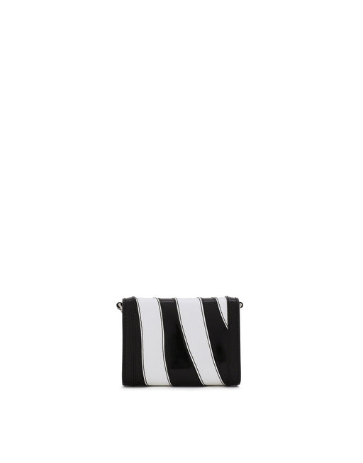 3.5 MICRO BAG IN ZEBRA PATCHWORK