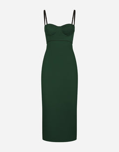 CHARMEUSE CORSET DRESS