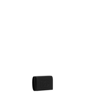 DG LOGO FRENCH FLAP WALLET