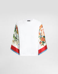 SHORT-SLEEVED T-SHIRT WITH FOULARD