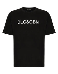 COTTON T-SHIRT WITH DOLCE&GABBANA LOGO