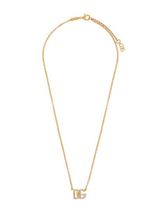 FINE LINK NECKLACE WITH DG LOGO