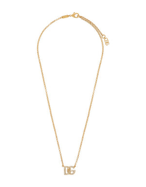 FINE LINK NECKLACE WITH DG LOGO