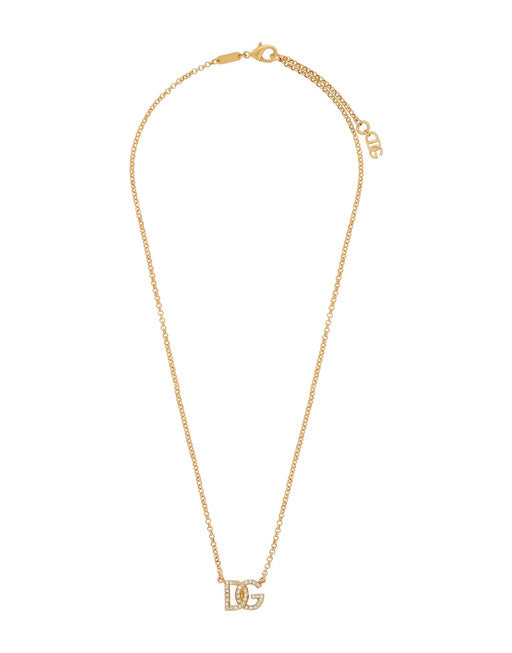 FINE LINK NECKLACE WITH DG LOGO