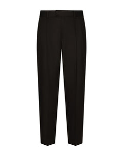 COTTON PANTS WITH DARTS