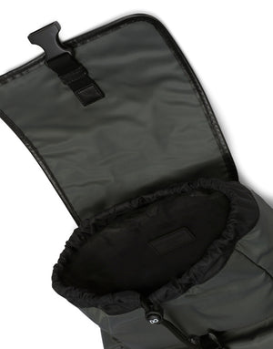 NYLON BACKPACK WITH CAMOUFLAGE PRINT