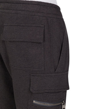 JERSEY JOGGING PANTS WITH BRANDED PLATE
