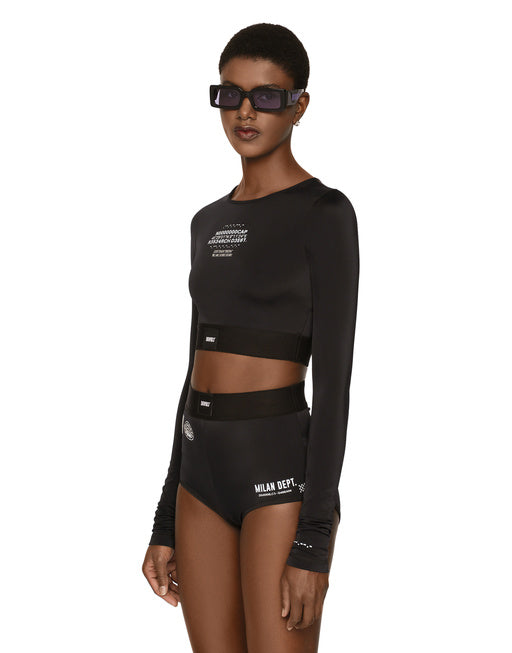 LONG-SLEEVED SPANDEX JERSEY TOP DGVIB3