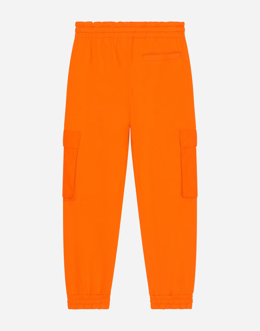 JERSEY CARGO-STYLE JOGGING PANTS